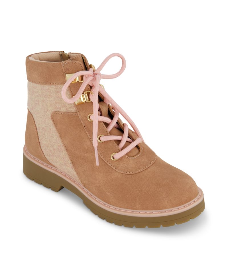 Little and Big Girls Jade Mary Moto Ankle Boot