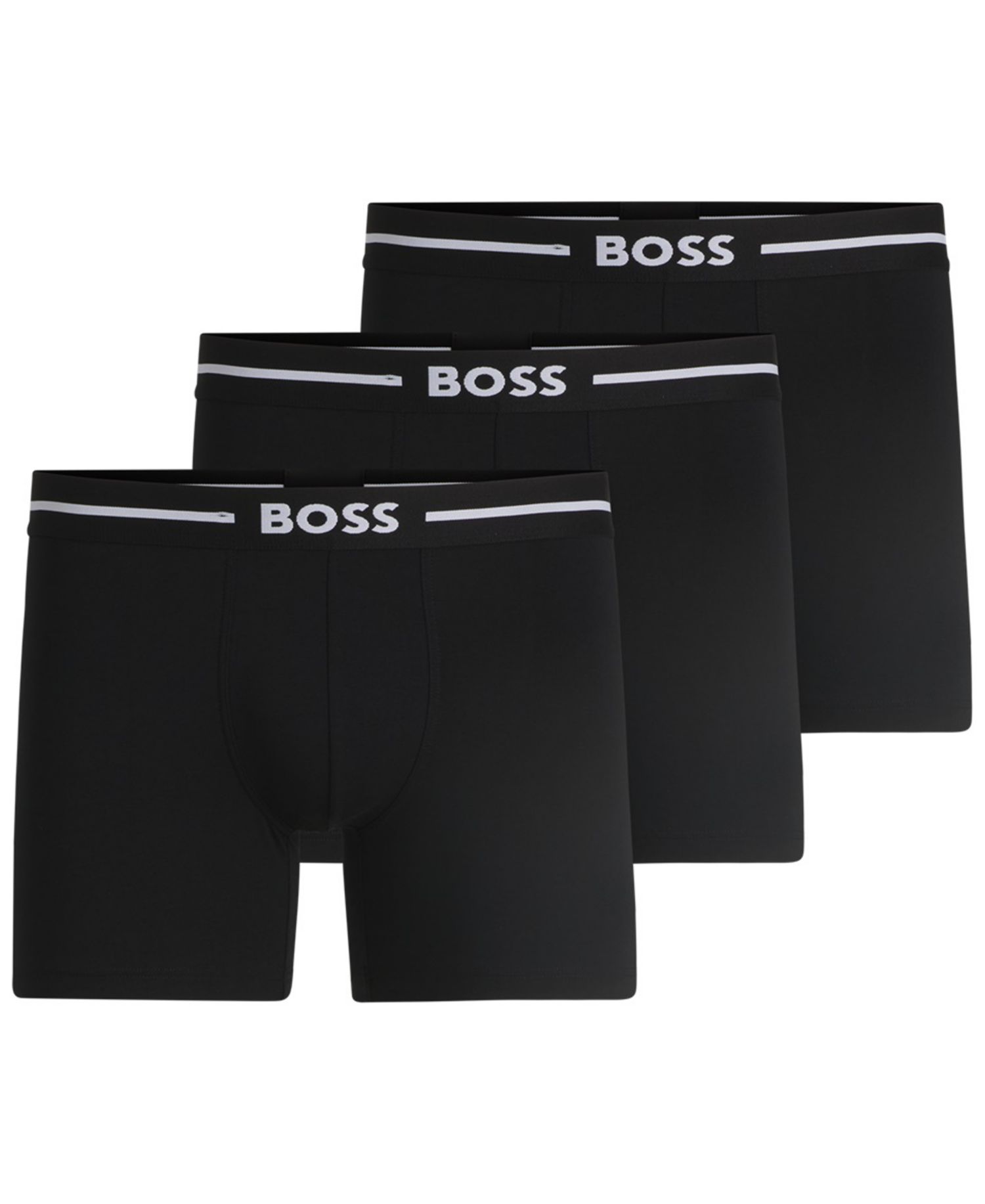 Боксерские трусы BOSS BY Hugo Bold из органического эластичного хлопка в 3-х упаковках