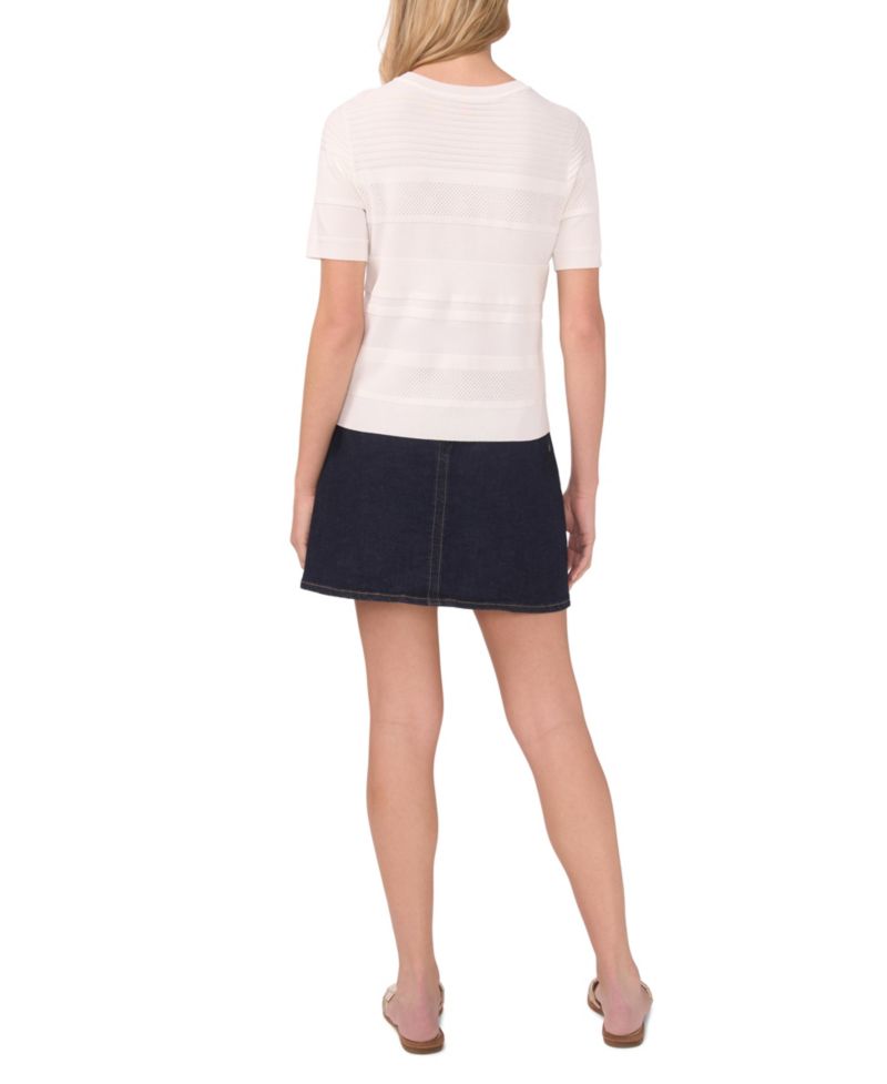 Women's Crew Neck Pull-On Sweater