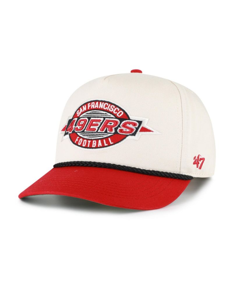 Men's Natural San Francisco 49ers Frame Out Two Tone Hitch Adjustable Hat