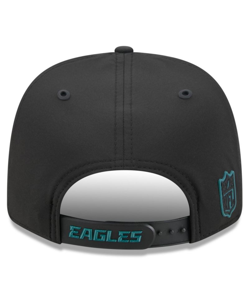 Men's Black Philadelphia Eagles 2026 Sideline 9SEVENTY Adjustable Hat