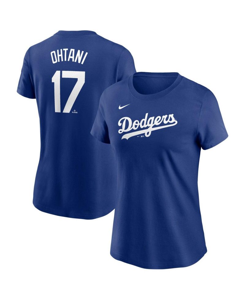 Men's Shohei Ohtani Royal Los Angeles Dodgers 2024 Fuse Name & Number T-Shirt