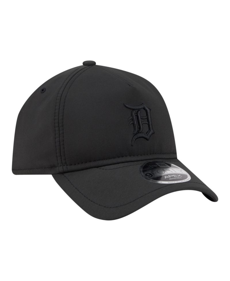 Men's Black Detroit Tigers Injection Apex 9FORTY Adjustable Hat