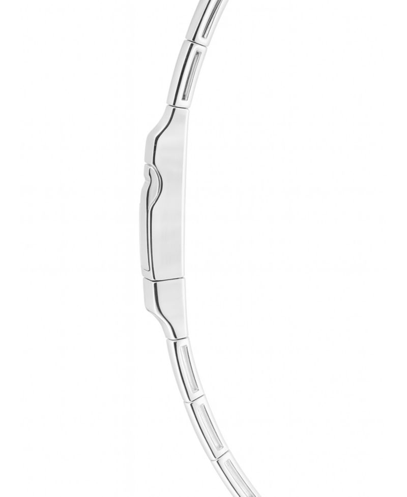 Lab Grown Emerald (1-1/3 ct. t.w.) And White Sapphire (1/3 ct. t.w.) Bracelet in Sterling Silver (Also Available in Ruby)