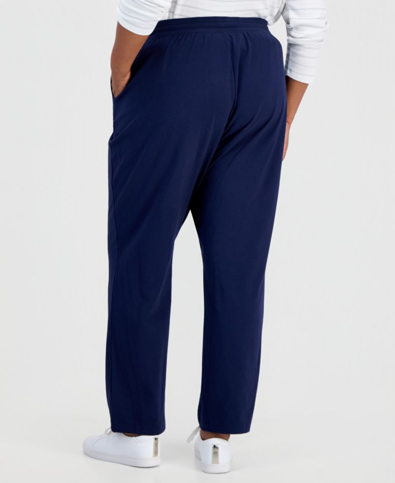 Petite Mid-Rise Pull-On Pants, Petite & Petite Short