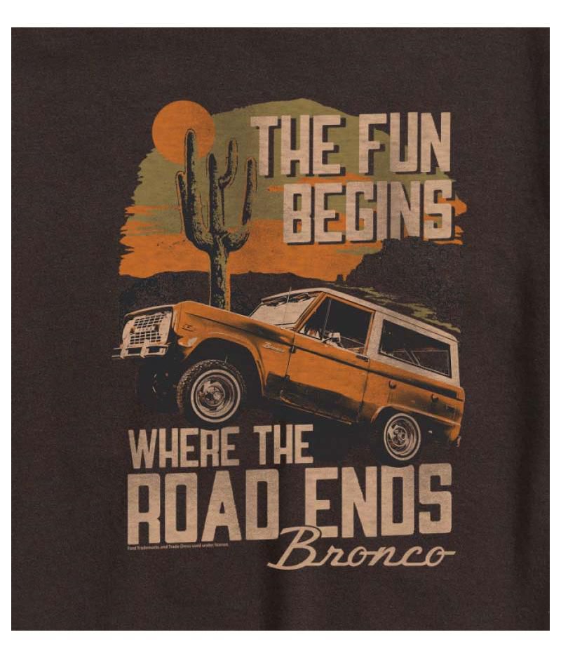 Hybrid Apparel Bronco Fun Men's Short Sleeve Tee