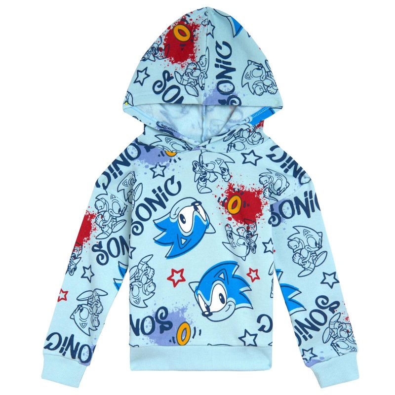 Little Boys (4-20) Fleece Pullover Hoodie and Pants Outfit Set