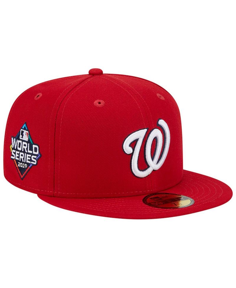 Men's Red Washington Nationals 2019 World Series Team Color 59FIFTY Fitted Hat