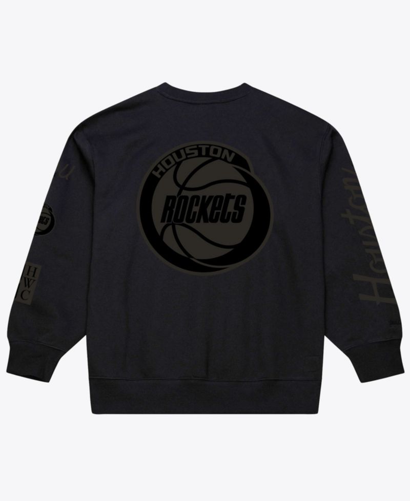 Men's Houston Rockets Phantom Fleece Relaxed-Fit Sweatshirt
