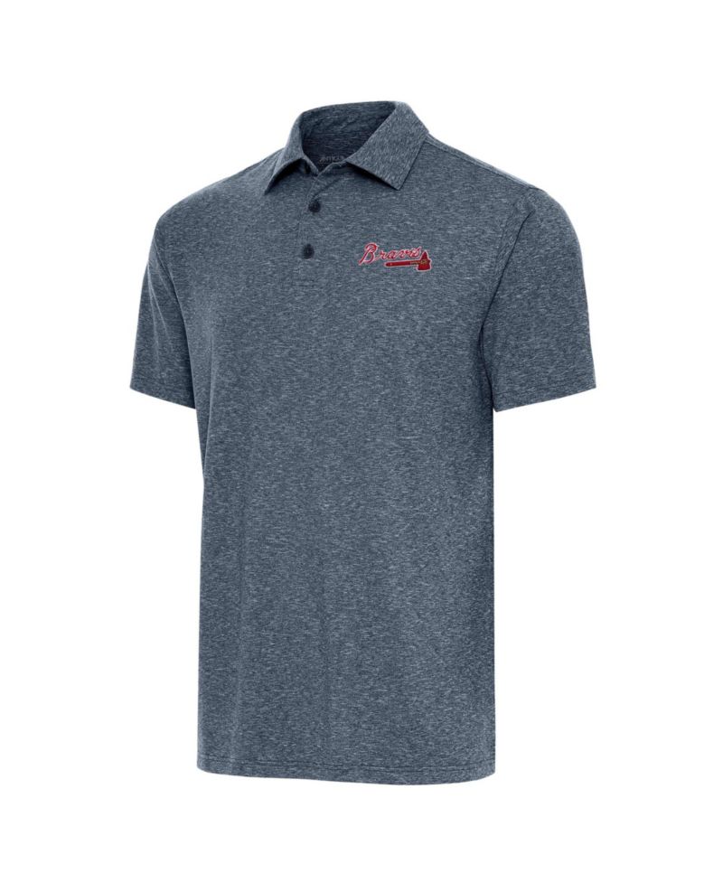 Men's Atlanta Braves Par Embroidered Graphics Polo Shirt