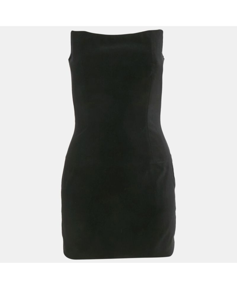 Women's Velvet Strapless Mini Dress