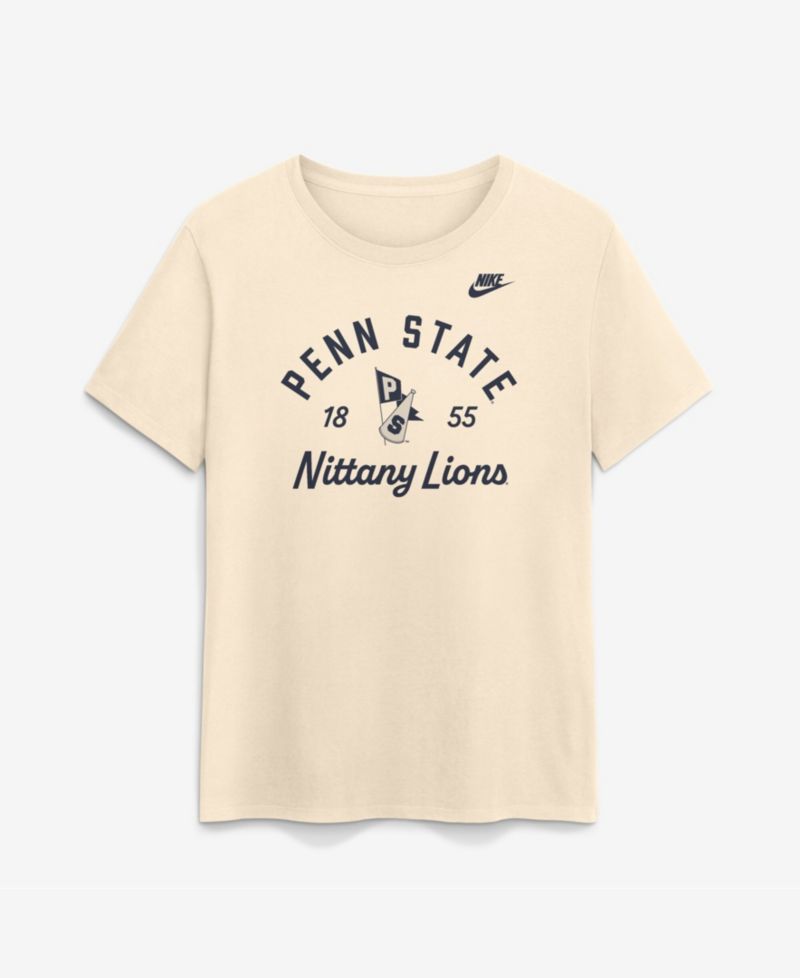 Women's Natural Penn State Nittany Lions Legacy Team Name T-Shirt