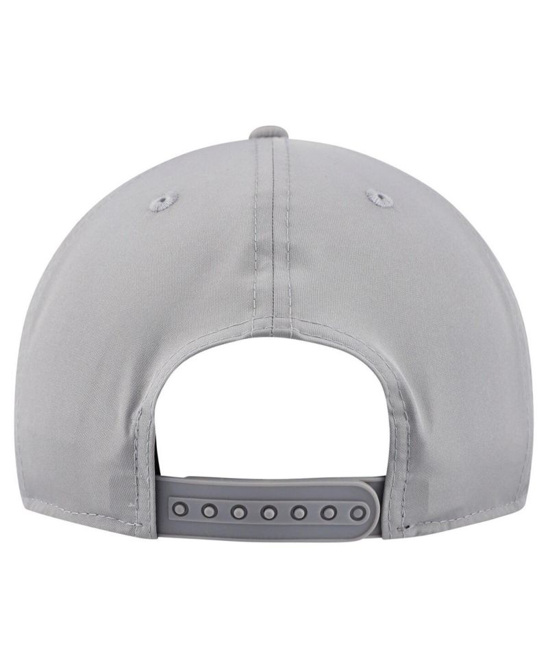 Men's Silver Detroit Lions Rope 19TWENTY Hat