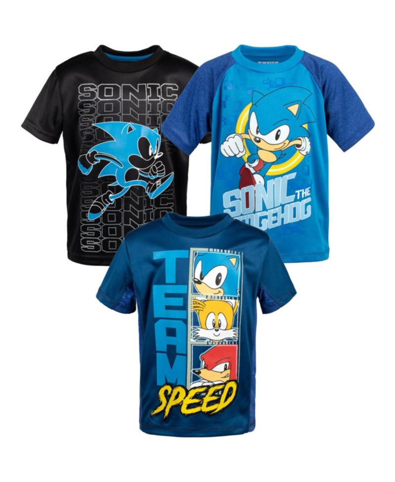 Kids Boys ( 2T - 20 ) 3 Pack Graphic T-Shirt Toddler