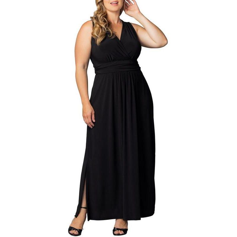 Women's Plus Size Daniela Sleeveless Maxi Dress