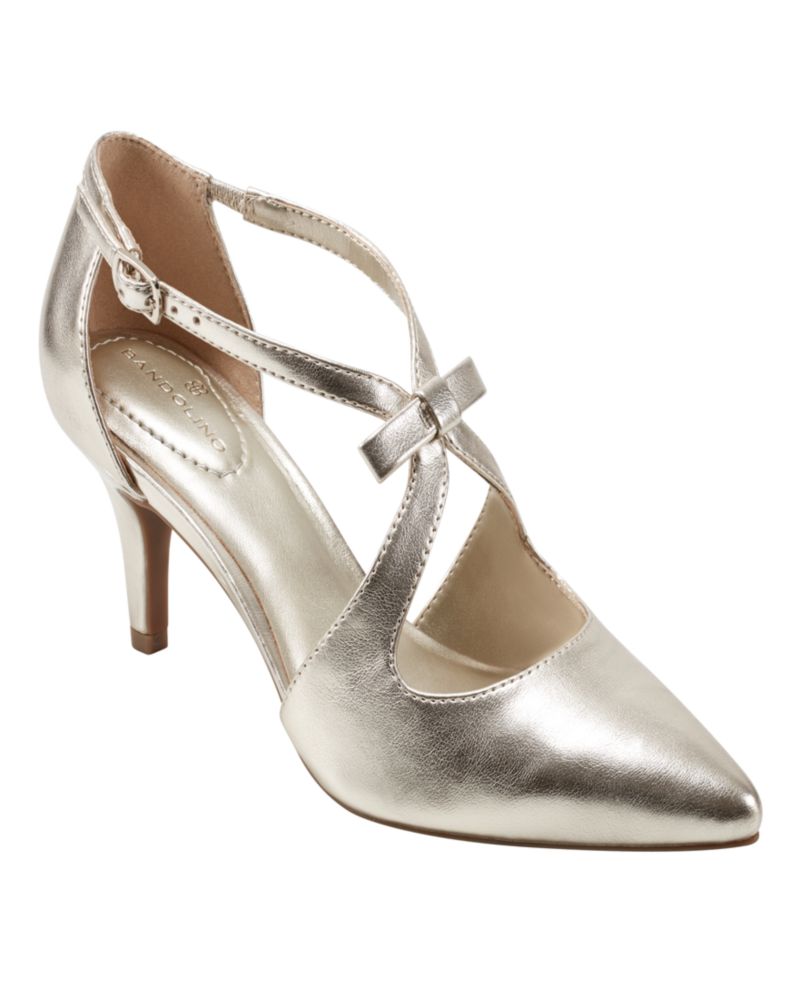 Women's Zeffer Strappy Bow Stiletto Heel Pumps