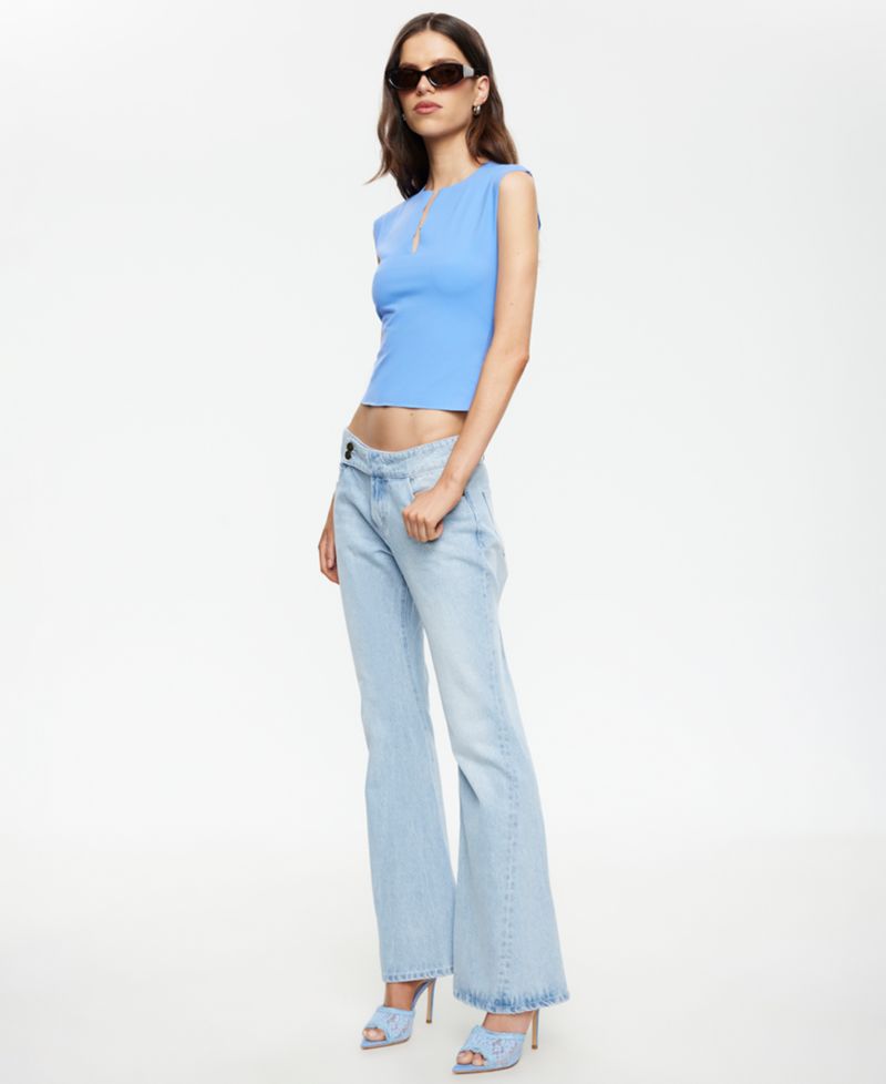 Women's Tribeca Sleeveless Cropped Top