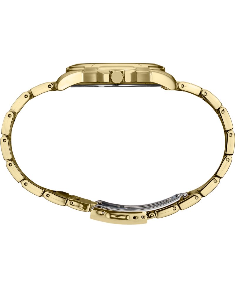 Men's Gold Stainless Steel Dial Bracelet Watch, 39.6mm