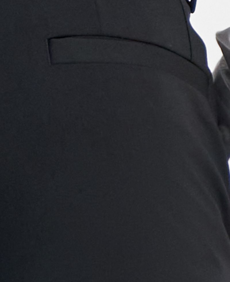 Men's Modern-Fit Solid Wool-Blend Suit Separate Pants