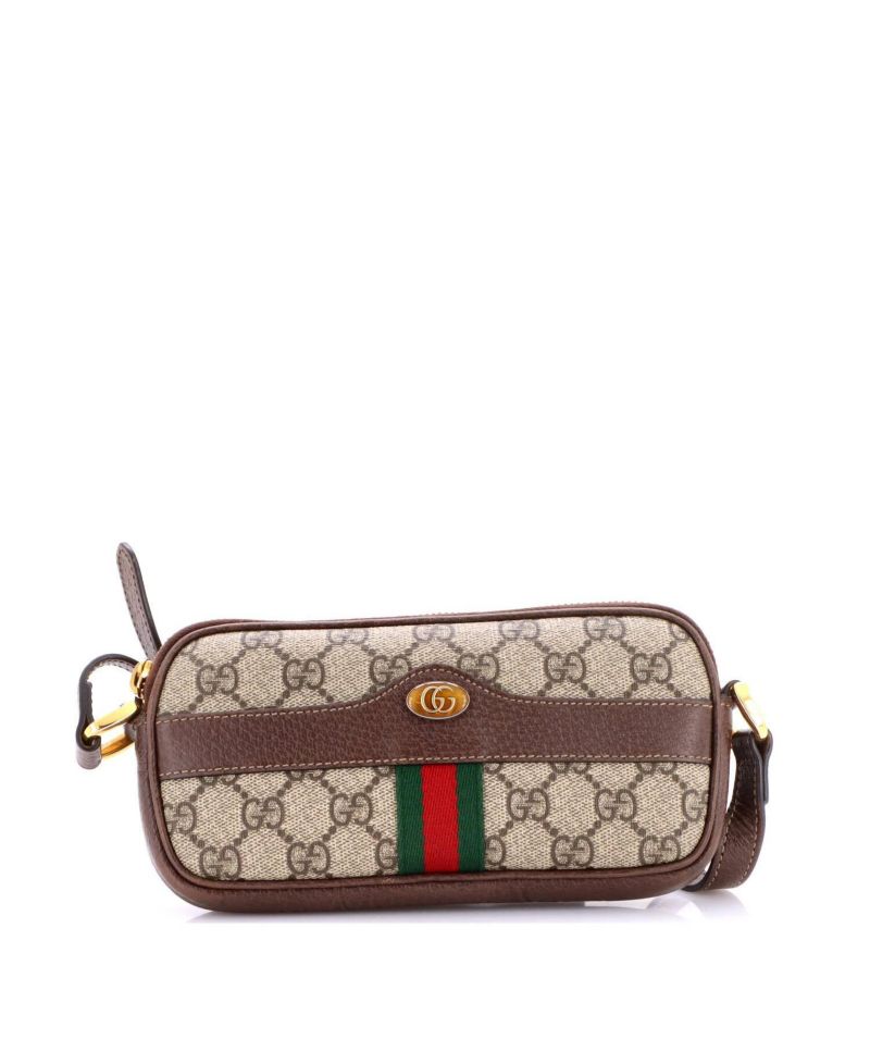 Mini Ophidia Crossbody Bag GG Coated Canvas