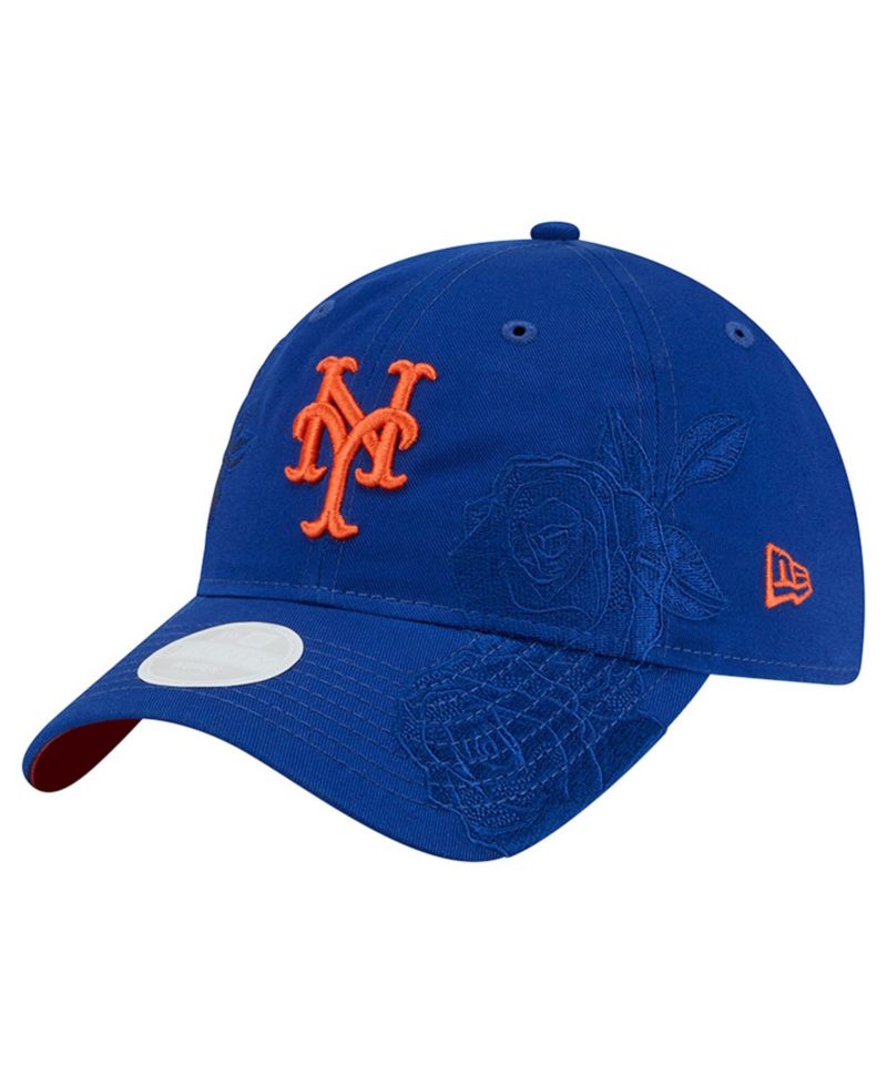 Women's Royal New York Mets Roses 9TWENTY Adjustable Hat
