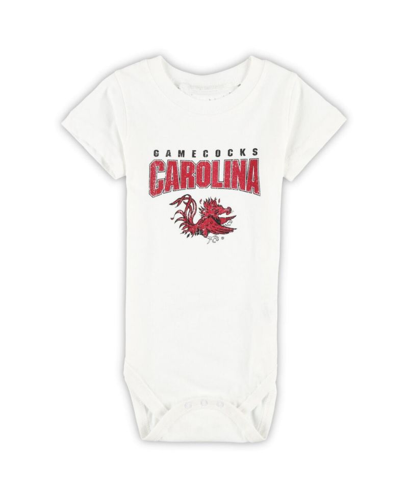 Baby Boys and Girls 3-Pack South Carolina Gamecocks Bodysuit Set