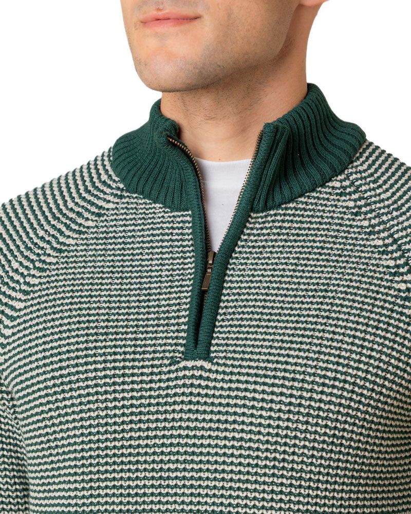 Men's Hope and Henry Organic Half Zip Ski Pullover Sweater