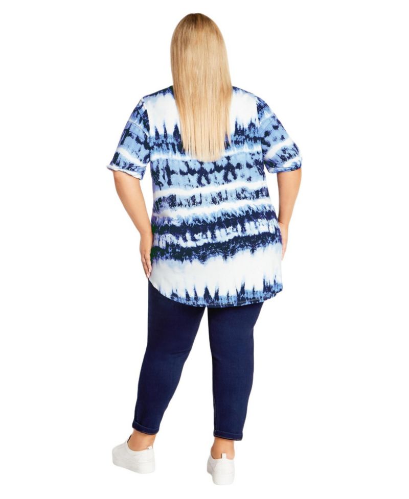 Women's Plus Size Leila Print Top