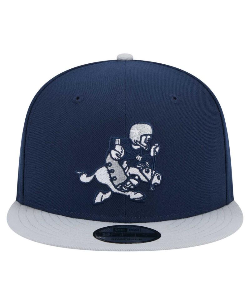 Men's Navy/Gray Dallas Cowboys Main 9FIFTY Snapback Hat