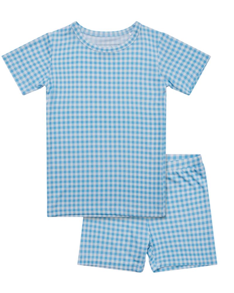 Baby Boys Harbor Gingham Pajama Set