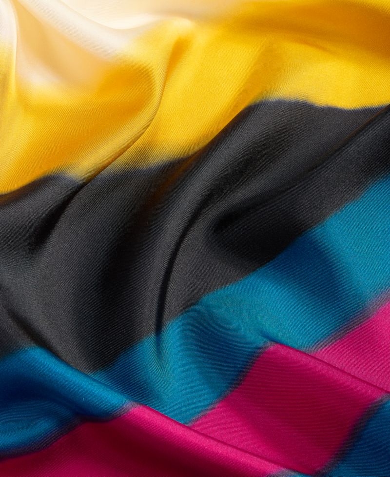 Women's Silk Printed Square Scarf