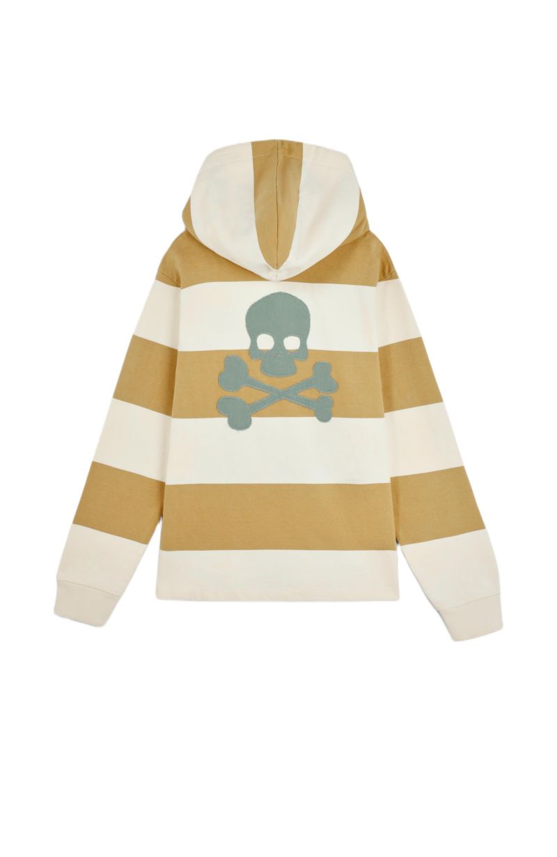 Kids Stripes skull hoodie