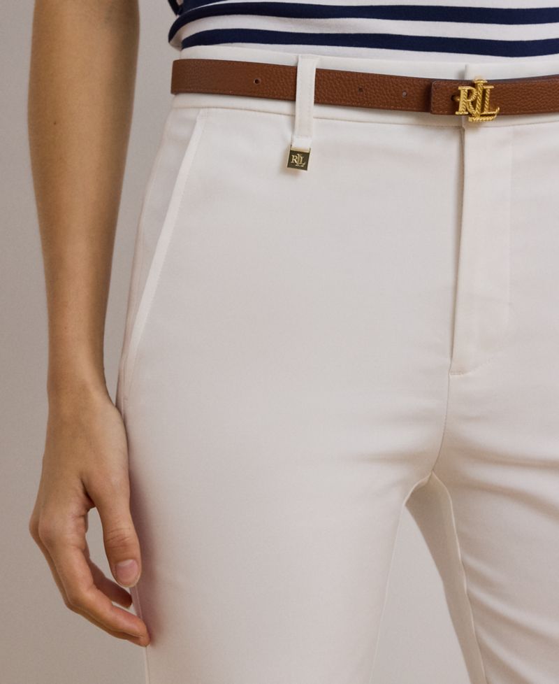 Double-Faced Stretch Cotton Pant