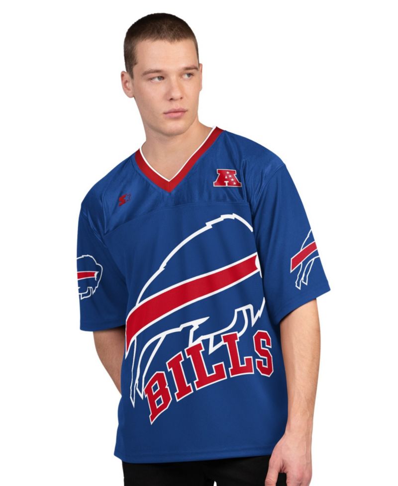 Men's Royal/White Buffalo Bills Short Sleeve Long Sleeve T-Shirt