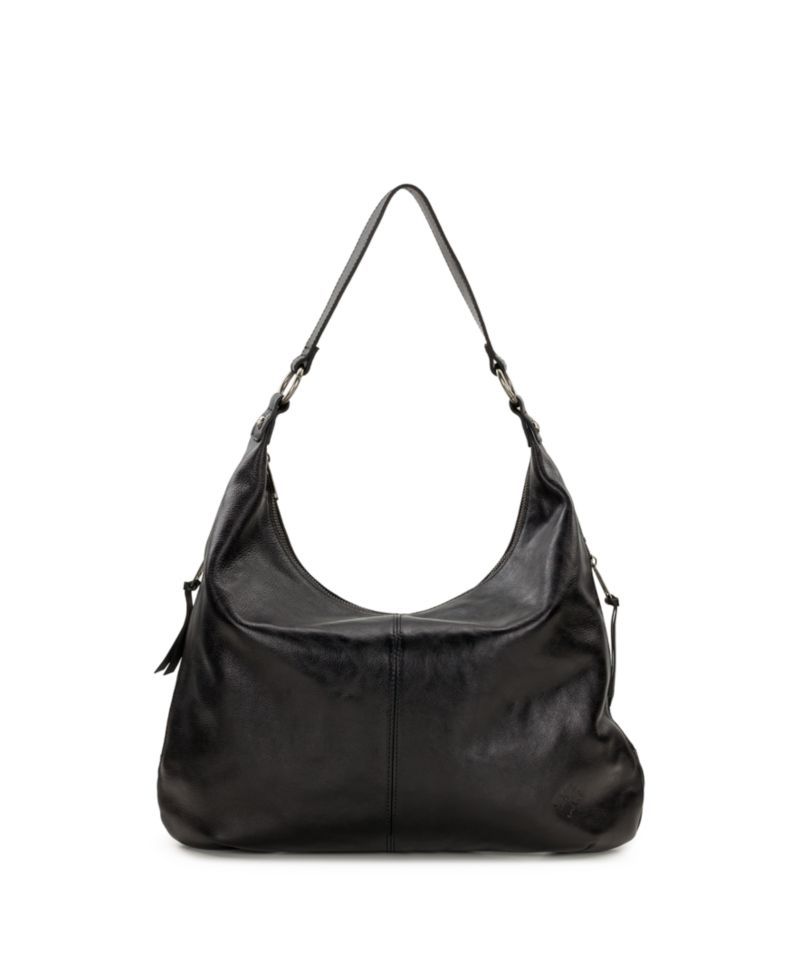 Esther Burned Edge Large Hobo Handbag