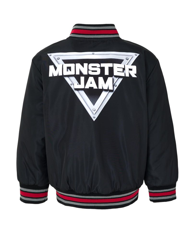Toddler Boys Zip Up Varsity Bomber Jacket