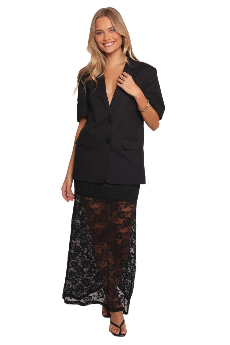 Women's Laken Sheer Lace Maxi Skirt
