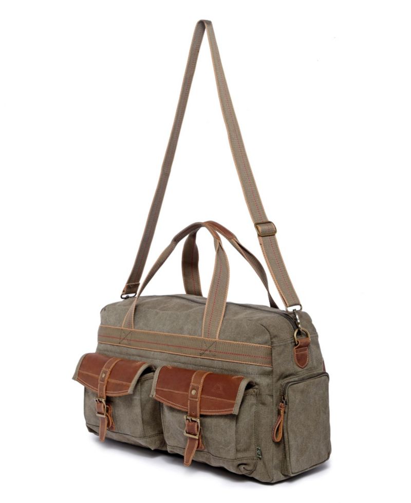 Turtle Ridge Extra-Large Canvas Duffel Bag