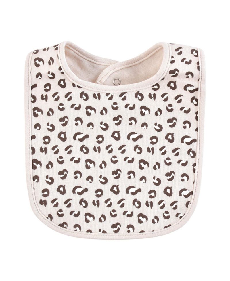 Girls Soft Cotton Mealtime Bibs