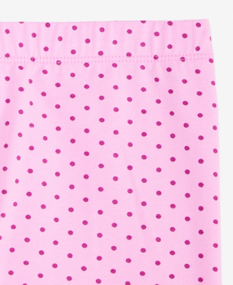 Girls' XS-XL Dot-Print Leggings