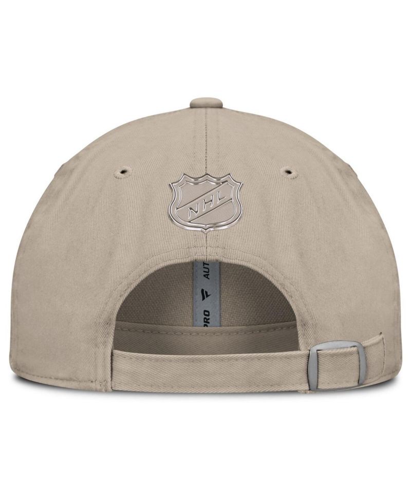 Men's Tan New York Rangers Authentic Pro Road Adjustable Hat