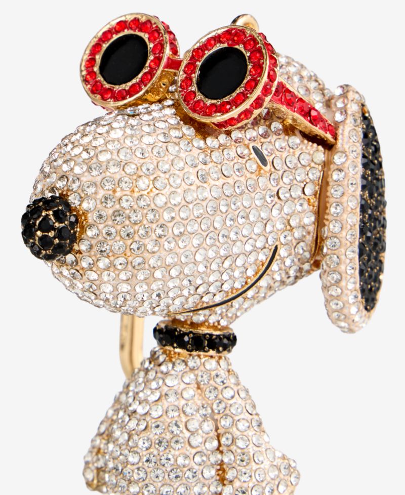 Peanuts | Macy's 100th Thanksgiving Day Parade Snoopy 3D Crystal-Set Bag Charm