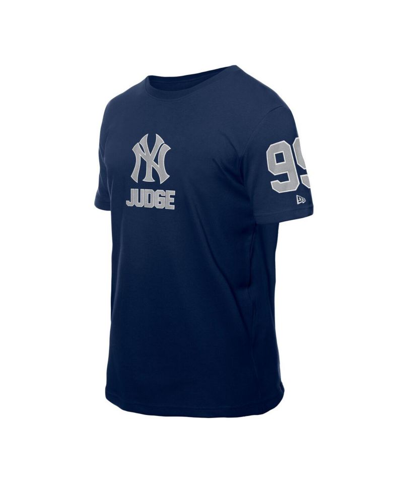 Men's Aaron Judge Navy New York Yankees Design Lab Name & Number T-Shirt