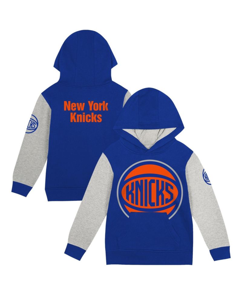 Preschool Blue New York Knicks Fair Catch Hoodie