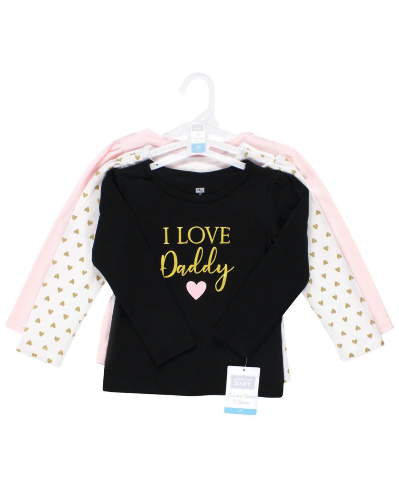 Baby Girls Hudson 3Pk Long Sleeve T-Shirts