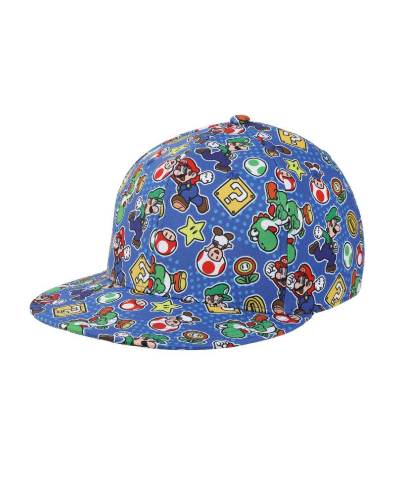 Men's Bros Characters and Items All-Over Print