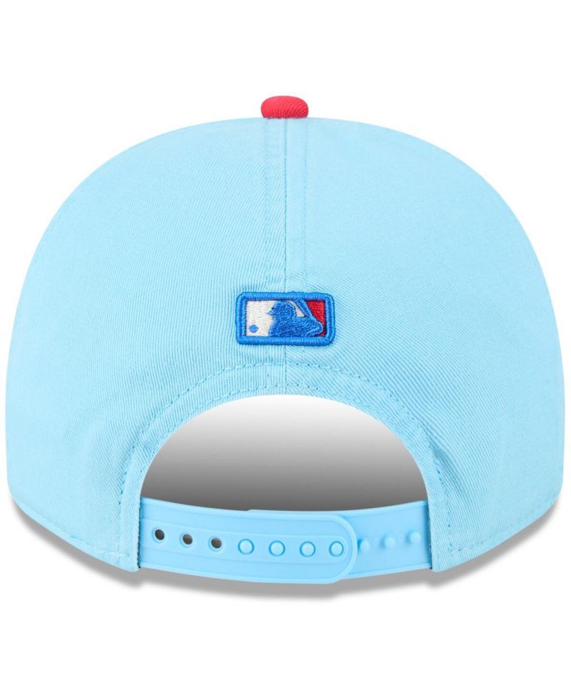 Men's Light Blue/Red San Francisco Giants 2025 Fourth of July Golfer Snapback Hat