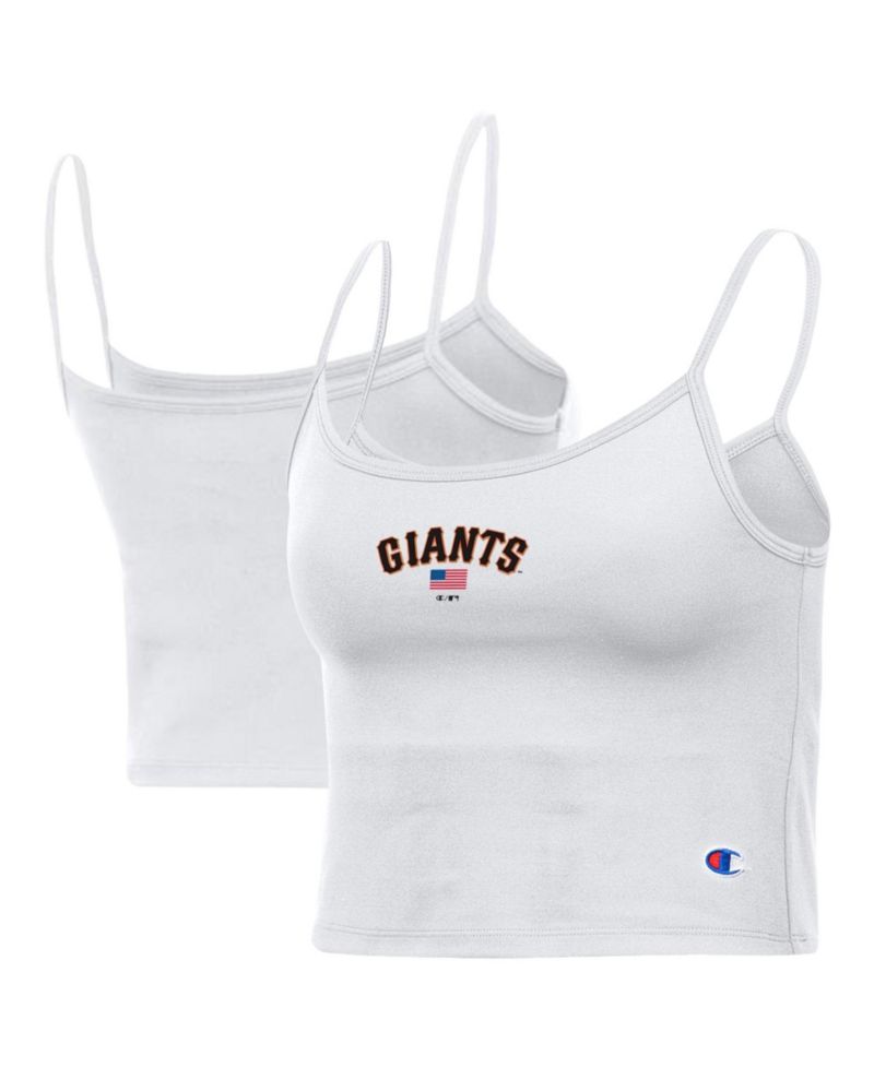 Women's San Francisco Giants Built-in Bra Scoop Neck Tank Top