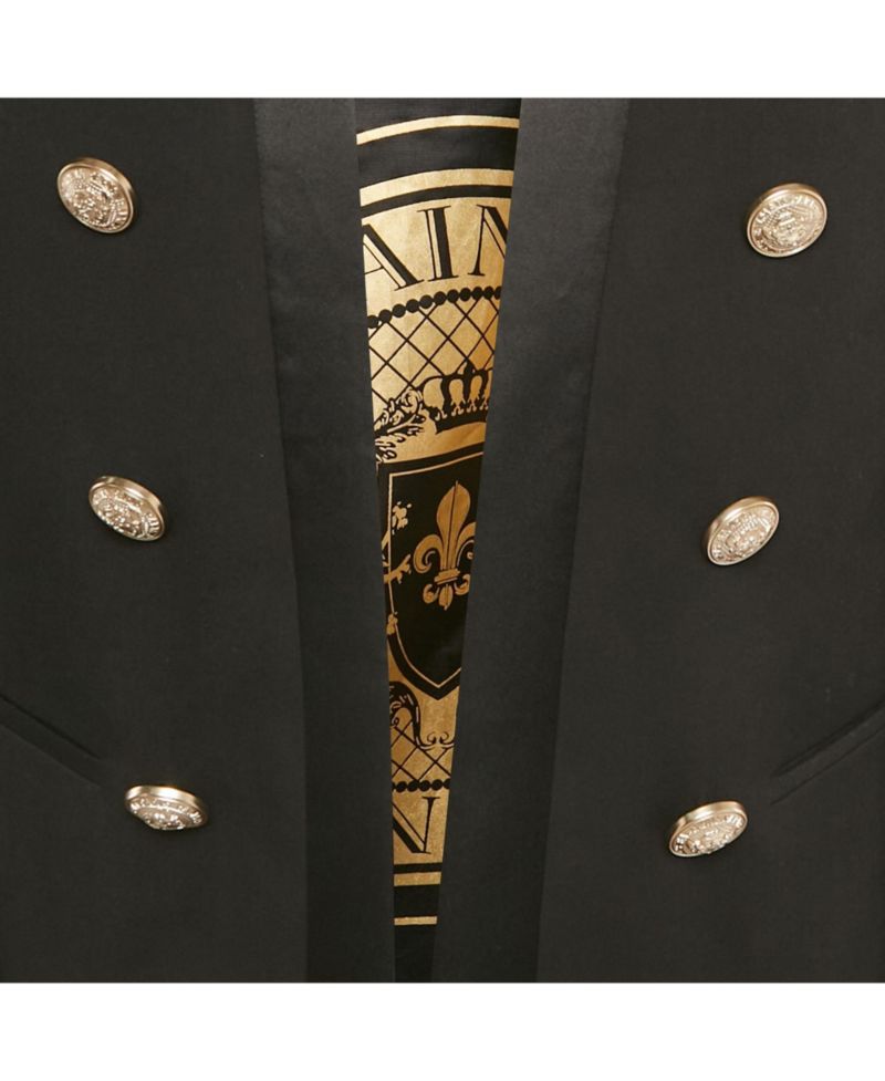 Women's Open-Front Statement V-Neck Blazer