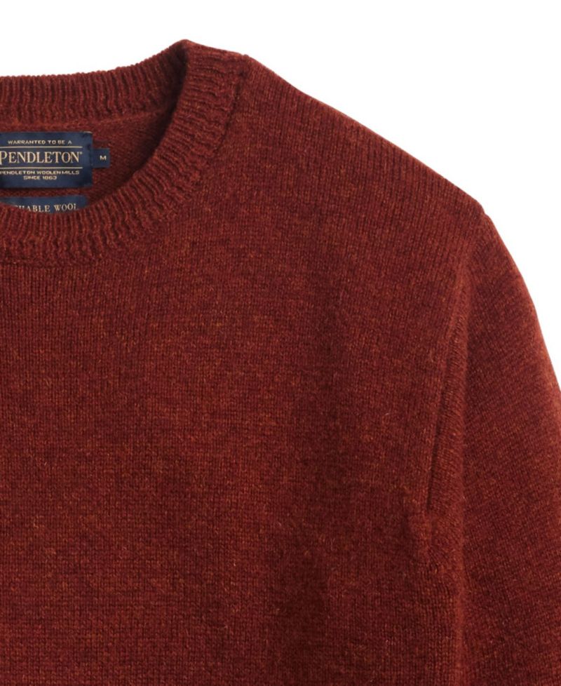 Men's Wool Crewneck Sweater